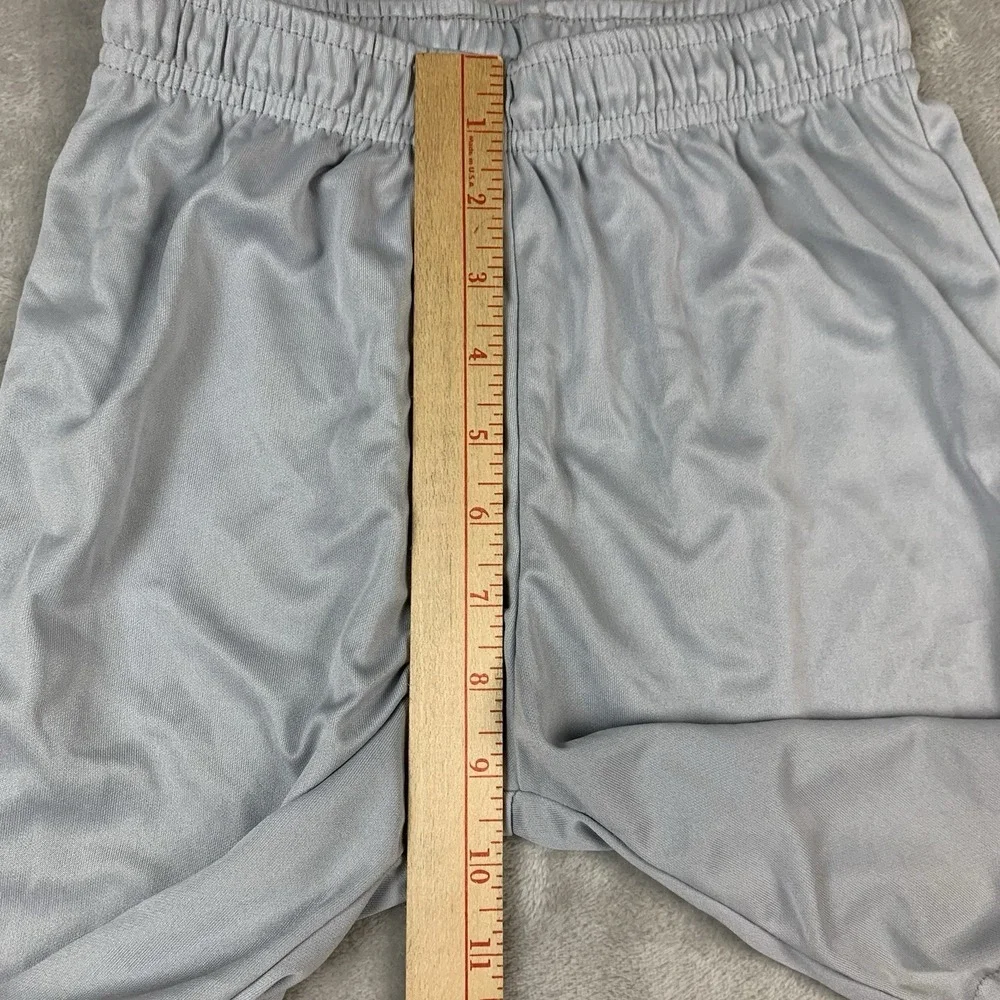 Augusta Sportswear Basketball Shorts Youth Small Gray Elastic Drawstring Waist
